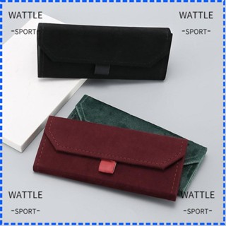 Wattle กล่องแว่นกันแดด ทรงสามเหลี่ยม แบบพับได้