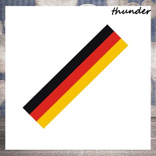 Thunder สติกเกอร์ธงชาติ ติดพวงมาลัยรถยนต์ J02