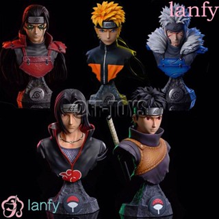 Lanfy ตุ๊กตาฟิกเกอร์ PVC นารูโตะ Namikaze Minato Tobirama Shisui ขนาด 15 ซม. ของเล่นสะสม สําหรับเด็ก