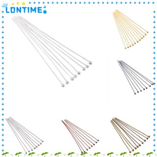 Lontime หมุดทองเหลือง สีเงิน 50 มม. สีทอง 2 นิ้ว สําหรับผู้หญิง