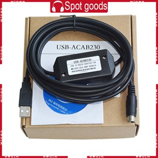 Win สายเคเบิลโปรแกรมมิ่ง USB-ACAB230 สําหรับ DELTA DVP PLC USB-DVP