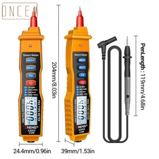 【ONCEMOREAGAIN】NCV and Zero Live Wire Identification A3003 Digital Multimeter Pen for Safety