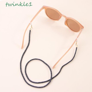 Twinkle1 สายคล้องแว่นตากันแดด เชือกไนล่อน กันลื่น กันหาย สําหรับผู้หญิง