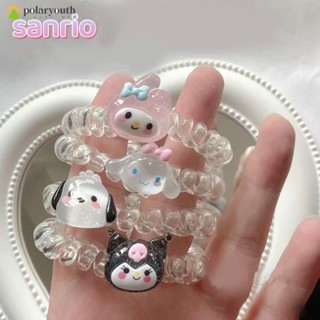 ส่งจากไทย 2023 ยางมัดผม ยางรัดผม กำไลข้อมือ สร้อยข้อมือ การ์ตูน Sanrio Kitty Melody มัดผม ยางรัด ขนาดเล็ก ผู้หญิง น่ารัก