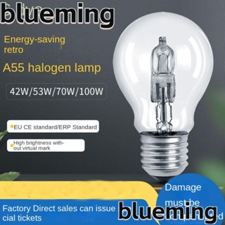 Blueming2 หลอดไฟฮาโลเจน ดาวน์ไลท์ A55 ป้องกันสายตา 28W-100W E27 แบบเปลี่ยน สําหรับกลางแจ้ง