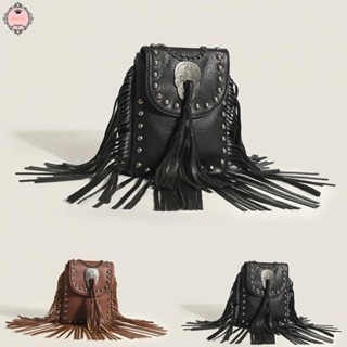 Bohemian Tassel Messenger Bag Women Shoulder Bag Fashion Retro Crosbody Bag