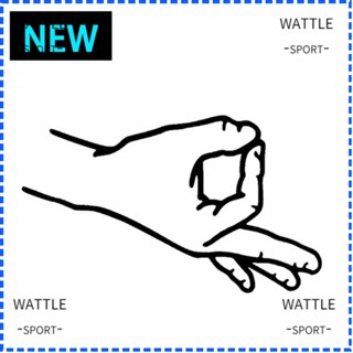 Wattle สติกเกอร์สะท้อนแสง ลายกีตาร์ กระเป๋าเดินทาง สเก็ตบอร์ด สําหรับตกแต่งรถยนต์