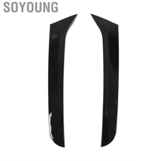 Soyoung Rear Window Side Wing Trim Spoiler High Toughness Perfect Fit  Left Right for Car