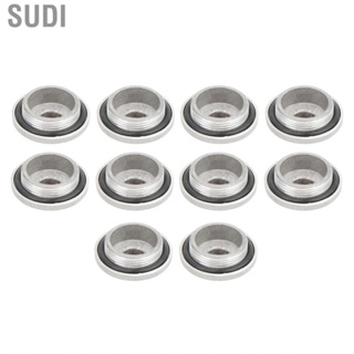 Sudi Oil Drain Screw Rustproof Metal+Rubber Leakproof Wearproof Drain  Long Durability with Washer for QMB139 157QMJ Engine