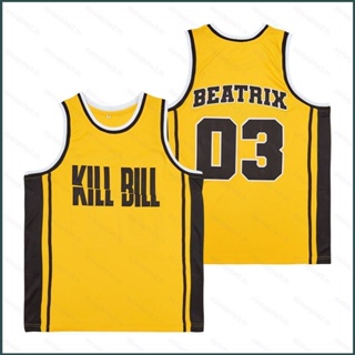 Sy3 No.3 Kill Bill Beatrix Jersey เสื้อกีฬาบาสเก็ตบอล พลัสไซซ์ สําหรับผู้ชาย และผู้หญิง YS3