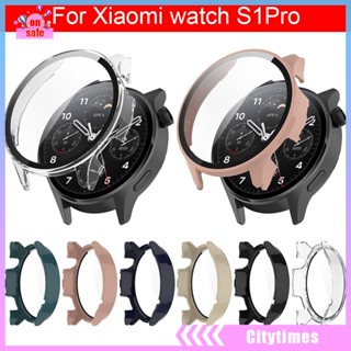 ✪เมือง❣  Au ฟิล์มกระจกนิรภัย กันฝุ่น กันตก สําหรับ Xiaomi Watch S1 P