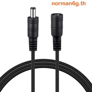 Anorman สายเคเบิลอะแดปเตอร์ขยาย 5.5*2.1 มม. สําหรับกล้องวงจรปิด CCTV LED