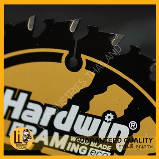 Hardwin ใบวงเดือนคาไบด์ ขนาด 110มิล ตัดไม้
