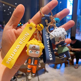 0830YWJJ Naruto Uzumaki Naruto Key Chain Cartoon Sasuke Car Creative Key Pendants Doll Bag Keychain Garage Kit  Animation  Comic  L4XX