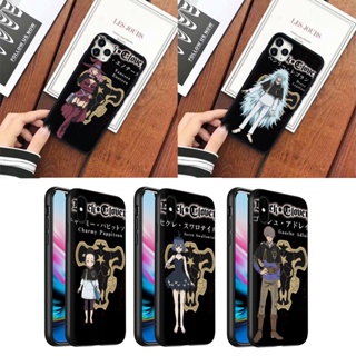 เคสโทรศัพท์มือถือ ลาย OP8 BLACK CLOVER สําหรับ iphone 5 5S 6 6S 7 8 Plus SE 2016 2020