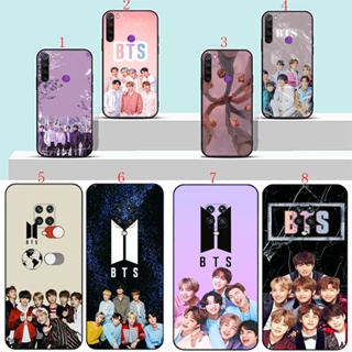 เคสโทรศัพท์มือถือ แบบนิ่ม พิมพ์ลายอนิเมะ BTS สีดํา สําหรับ Redmi 10C 10A 9C Note 10 11 s 4g H3