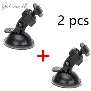 2x ถ้วยดูดกระจกรถยนต์ Dash Cam Holder Sport DV DVR Camera Mount