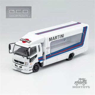 โมเดลรถบรรทุกบังคับวิทยุ รุ่น Martini GCD 1:64 Fuso Fighter Mk2 FK 2017 Outriggers Raised Truck limited599