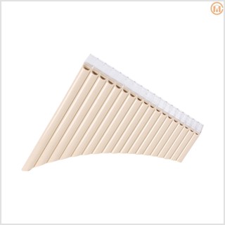 18 Pipes Pan Flute C Key Panpipes Pan Pipes with Mouthpiece Wind Instrument for Students Beginners with Carrying Bag - Easy-to-Play Pan Flute for Students and Beginners, Ideal for Learning and Practice