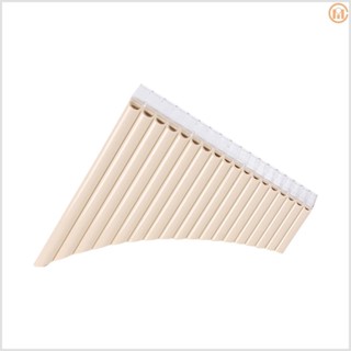 18 Pipes Pan Flute C Key Panpipes Pan Pipes with Mouthpiece Wind Instrument for Students Beginners with Carrying Bag - Easy-to-Play Pan Flute for Students and Beginners, Ideal for Learning and Practice