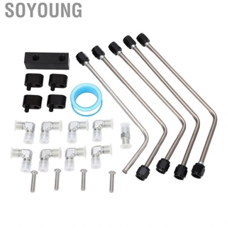 Soyoung Steam Port Crossover Kit Stainless Steel Coolant for LS Series Engines