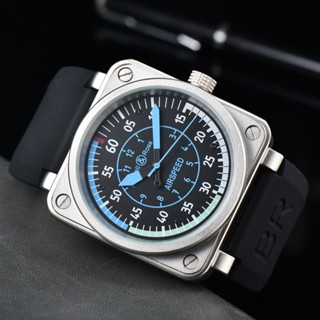 Bell &amp; ROSS นาฬิกาข้อมืออัตโนมัติ สําหรับผู้ชาย 1: 1