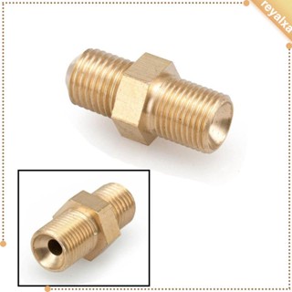 [Reyalxa] Brass .035" ข้อต่อป้อนน้ํามันเครื่อง 4 AN x 7/16-24