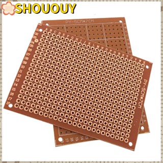 Shououy ชุดบอร์ดเบรดบอร์ด PCB 432 หลุม คุณภาพสูง แถบทองแดง 5x7 ซม. DIY 20 ชิ้น