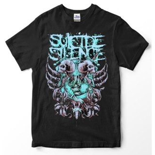 [COD]เสื้อยืดวง SUICIDE SILENCE / เสื้อยืดพรีเมี่ยม SUICIDE SILENCE / เสื้อยืดวงเมทัล / เสื้อยืดวงดนตรี / วงเดธคอร์S-5XL