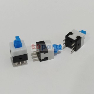 TACT Switch สวิทช์ กด ปุ่มกด DIP Push button 6 ขา ขนาด 8x8x13.5mm #TD6P-B (1 ตัว)