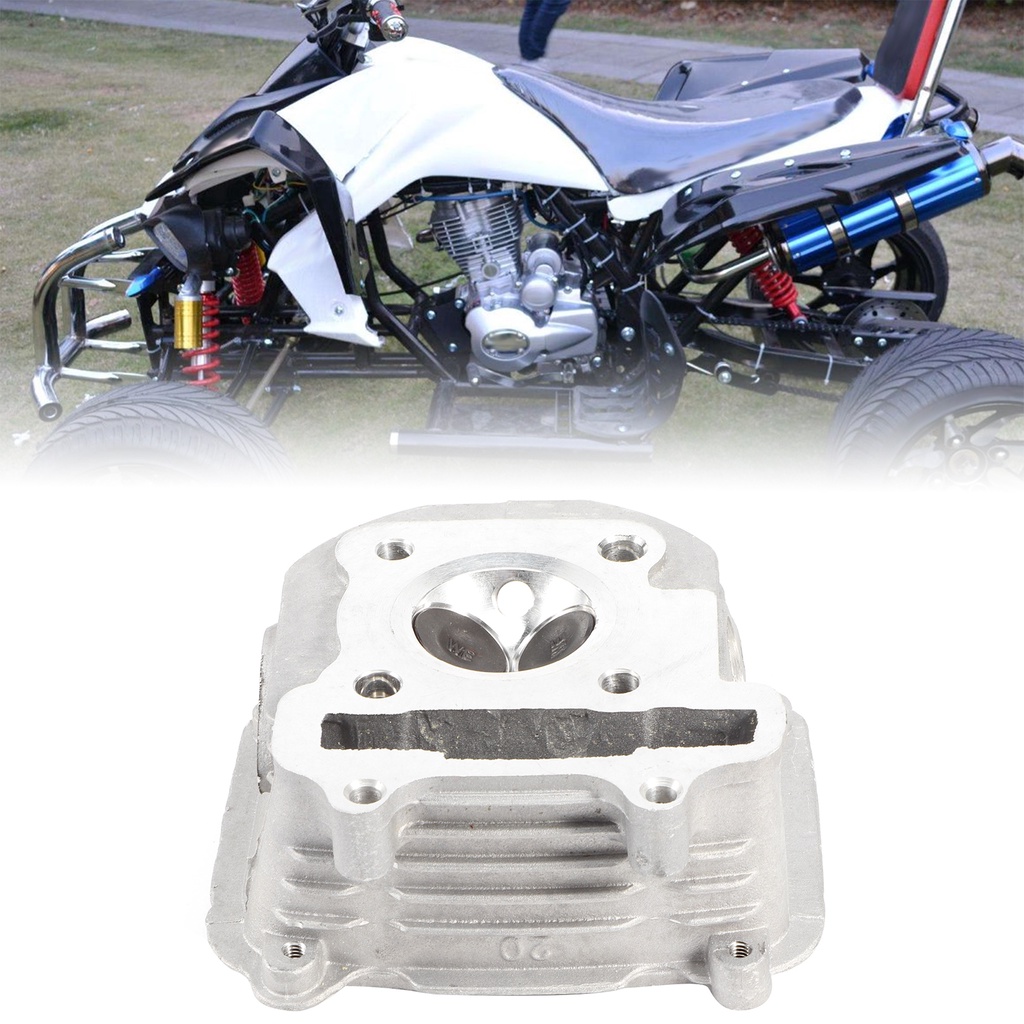 LZB2 2.3in Big Bore หัวกระบอกสูบ Assy สำหรับ GY6 125cc 150cc 4 Stroke Scooter Moped ATV พร้อมเครื่องยนต์