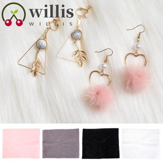 Willis อุปกรณ์ทําเล็บ เบาะขนนุ่ม พับได้ ล้างทําความสะอาดได้