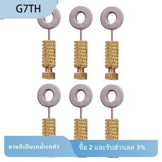 ชุดเครื่องมือเย็บผ้า ตําแหน่งเครื่องหนัง 6-12 มม. DIY 6 ชิ้น/ชุด