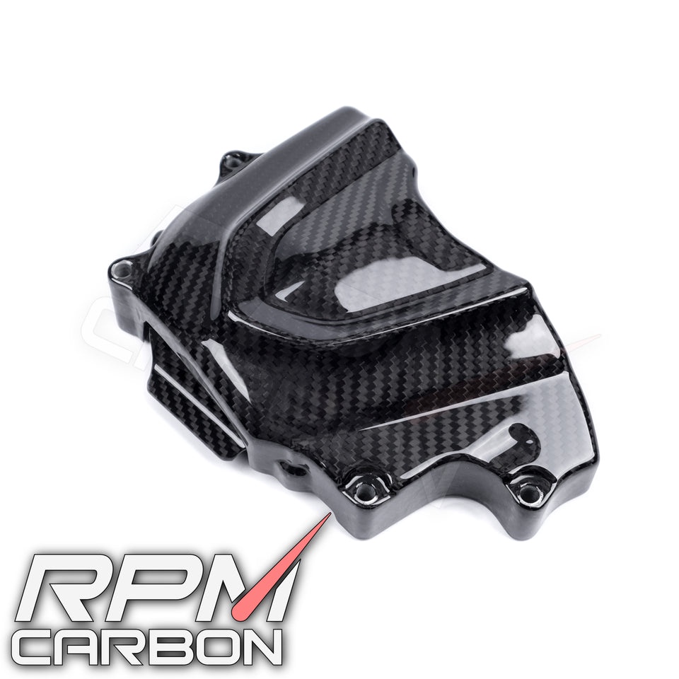 ครอบสเตอร์ คาร์บอน Kawasaki ZX-6R 2019+ Carbon Fiber Sprocket Cover