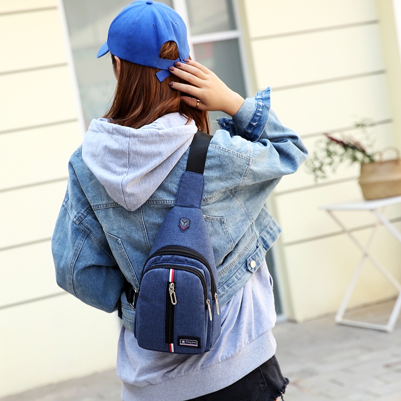 กระเป๋าสะพาย คาดอก ชาย/หญิง (E-218)