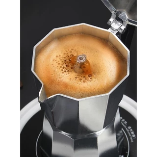 ☕☕☕ หม้อชงกาแฟ 150ml/600ml เครื่องชงกาแฟ มอคค่าพอท สำหรับ หม้อต้มกาแฟแบบแรงดัน กาต้มกาแฟสดแบบพกพา Moka Pot