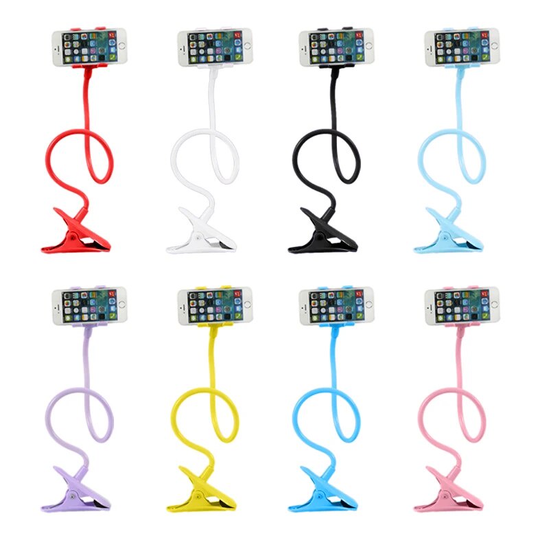 ที่จับโทรศัพท์มือถือ ขาจับโทรศัพท์แบบหนีบ แบบหนีบโต๊ะ หัวเตียง Smart Phone พร้อมส่ง