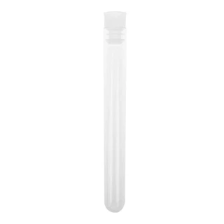 Pre-Roll พลาสติกใส หลอดทดลองพลาสติกใส พร้อมฝาปิด 12x100 มม. 50 ชิ้น/แพ็ค