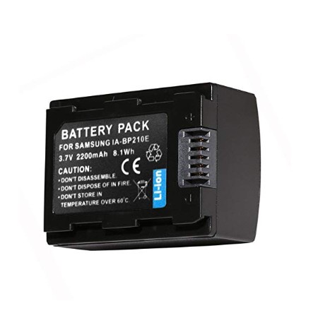 แบตกล้อง SAMSUNG BP-210E 2200mAh สำหรับกล้อง Samsung IA-BE210E, IA-BE210TB, IA-BP210E, IA-BP420E
