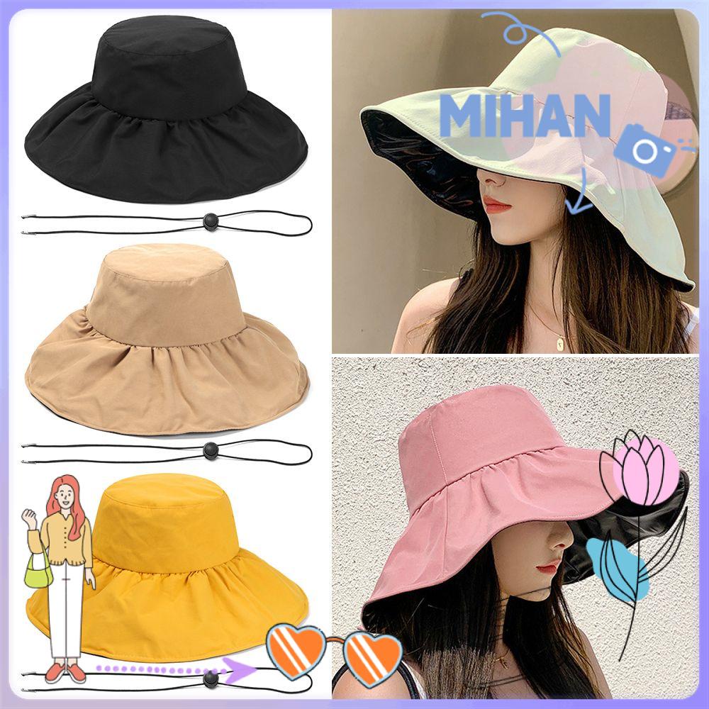 Mh หมวกบักเก็ต กันแดด ป้องกันรังสียูวี พานามา พับได้ สําหรับกลางแจ้ง