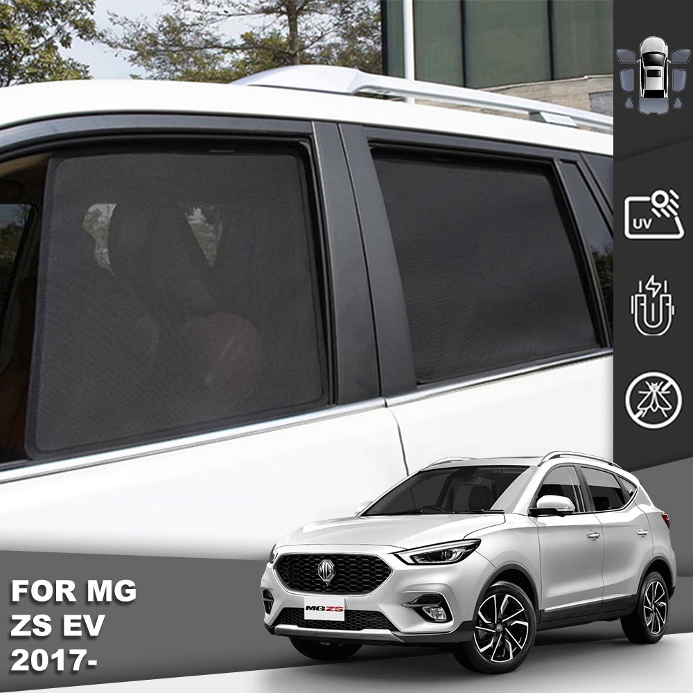 ม่านบังแดดแม่เหล็ก ด้านหน้า และด้านหลัง สําหรับ MG ZS EV SUV 2017-2023