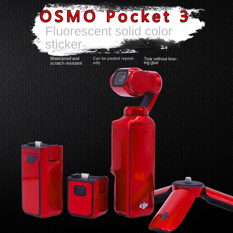 สติกเกอร์ฟิล์มหนัง กันรอยกล้อง สําหรับ DJI Pocket 3 DJI Pocket 3 - รูปที่ 2