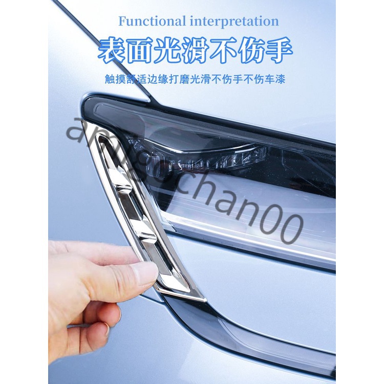 BYD SEAL สติกเกอร์ซีลคิ้วไฟหน้ารถยนต์ EV สําหรับ BYD Seal BYD