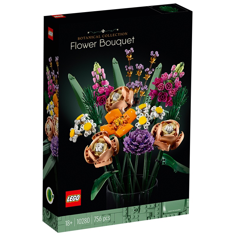 [ของแท้อย่างเป็นทางการ] Lego LEGO 10280 ช่อดอกไม้ ปลูกต้นไม้ บล็อกตัวต่อ ของเล่น ของขวัญ 18+