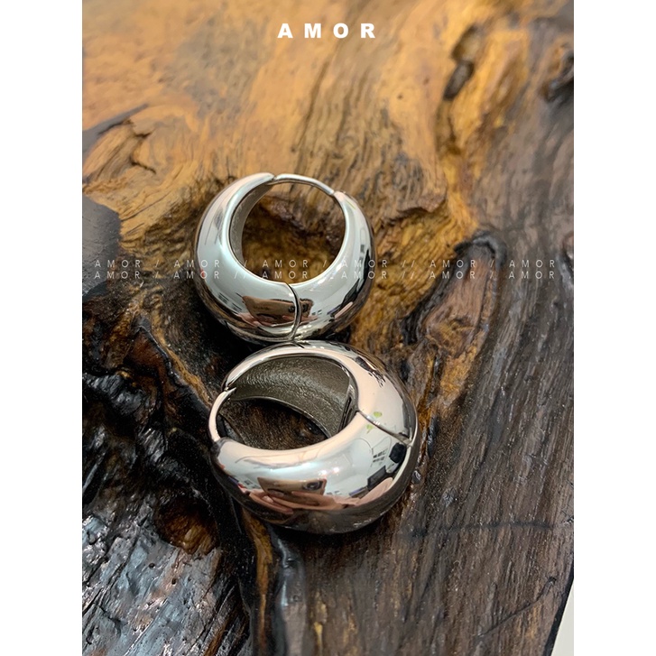 ต่างหูวงกลม รูปหยดน้ํา ขนาดเล็ก อเนกประสงค์ สไตล์มินิมอล สําหรับผู้หญิง