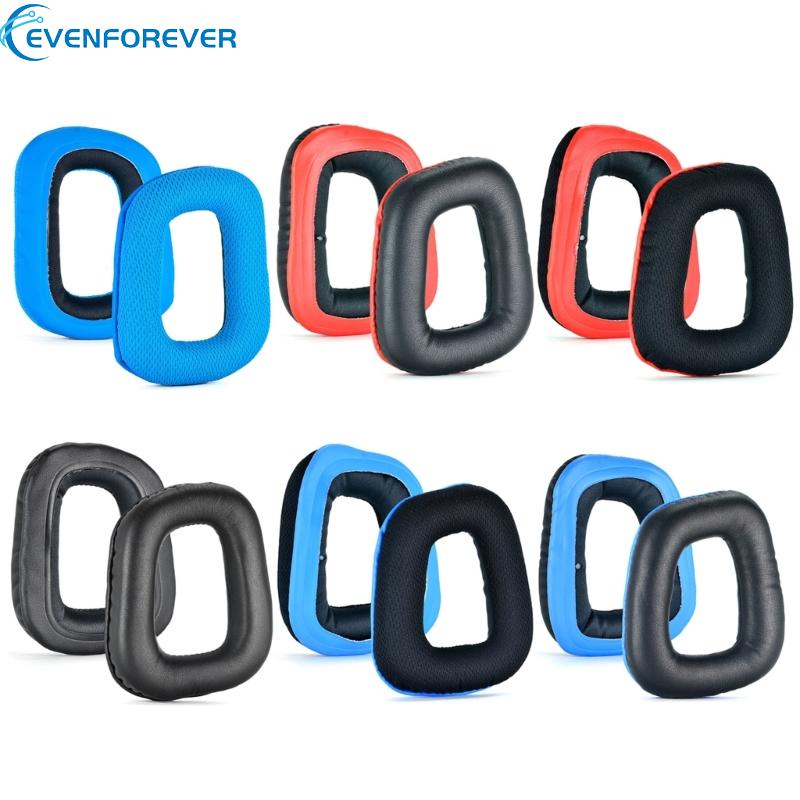 Ev แผ่นฟองน้ํารองหูฟัง แบบนิ่ม ระบายอากาศ สําหรับ G35 G930 G430 F450 G331 G231 G431