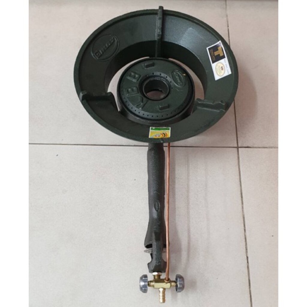 เตาแก๊สแม่ค้า แบบหัวเร่ง แรงดันสูง KB8 Gmax ท่อยาว ไฟแรง อย่างหนา พร้อมวาวล์