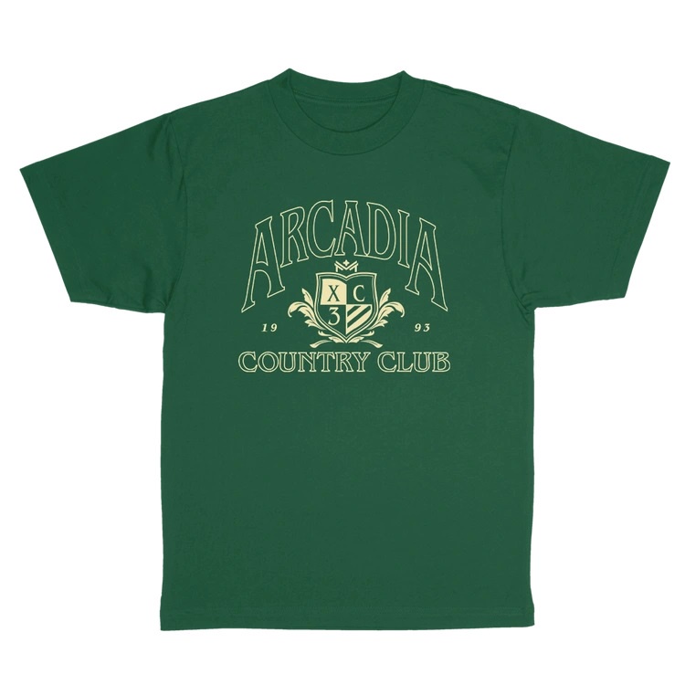 สินค้าพร้อมส่ง เสื้อยืด XC3 Arcadia Country Club Collection