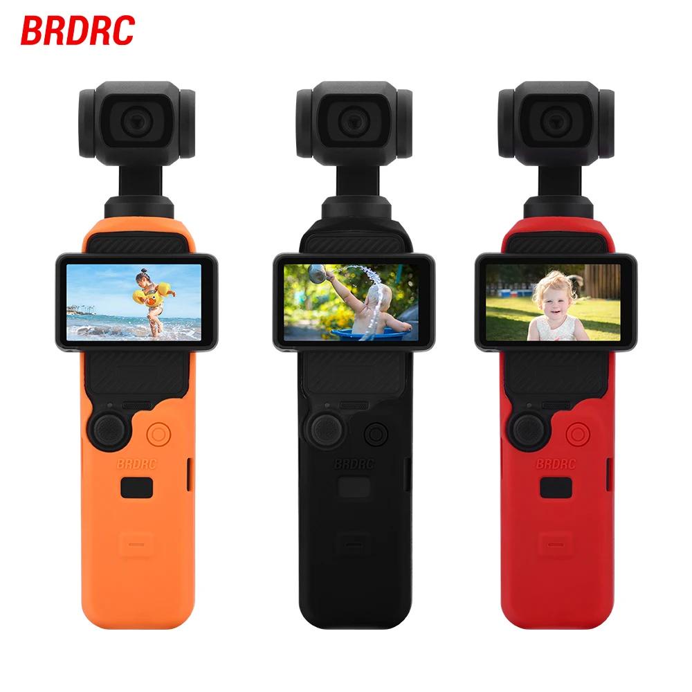Brdrc เคสซิลิโคน ป้องกันรอยขีดข่วน กันกระแทก สําหรับ DJI Osmo Pocket 3