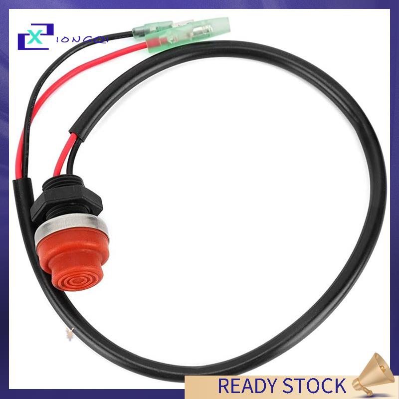 Universal Boat Outboard Engine Motor Start Kill Switch Keyless Push Button , ใช้ได้กับ Yamaha Ships